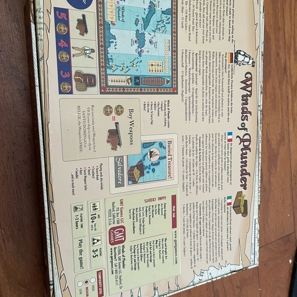 GMT Games Winds of Plunder Pirate Game *NEW* - Picture 7 of 11